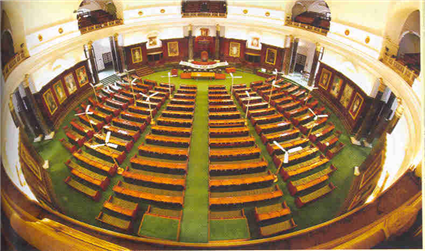 central Hall Lok Sabha